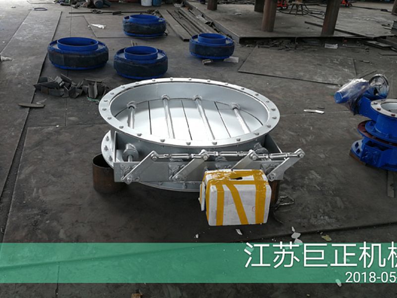 圓形擋板門（直徑160cm）已完工，入庫準備中