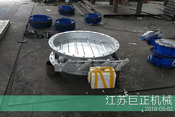 圓形擋板門（直徑210cm）已完工，待入庫